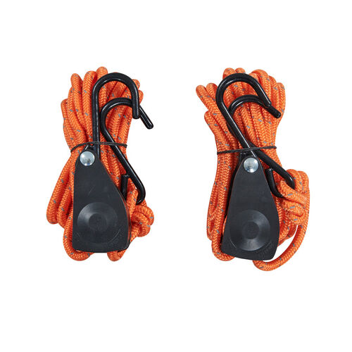 OZtrail Ratchet Tie Down Rope 2 Pack