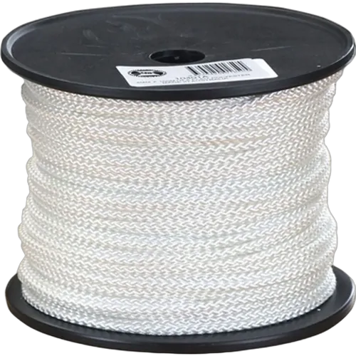 SupaRope 8 PlaIt Polyester 5mm x 250m White made in Australian