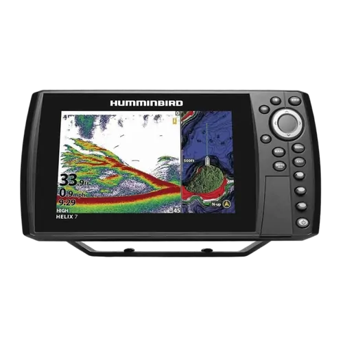 Humminbird HELIX 7 Fishfinder With Mega Side Imaging G4N + Coastmaster Map