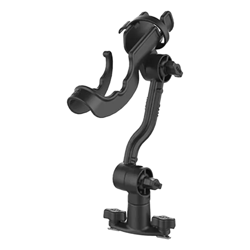 Ram Rod Holder With Extension Arm & Dual T-Bolt Post Track Base