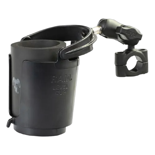 Ram Cup Holder 19 -25mm Rail Mount Short Arm