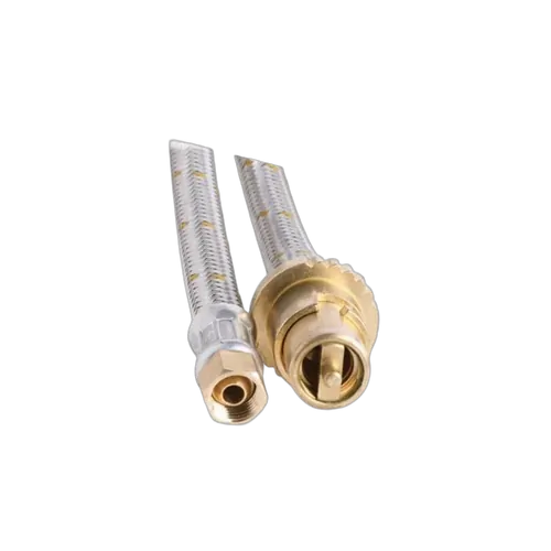 Bromic SS Gas Hose 5/16" 10mm SAE FF X Male Bayonet 2000mm