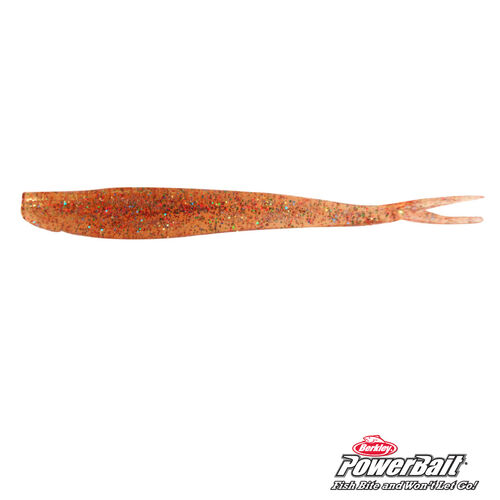 Berkley PowerBait Minnow Soft Plastic 4inch Pearl Watermelon Shad