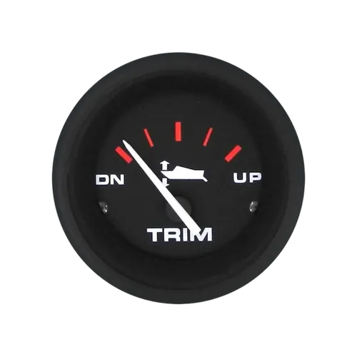 Veethree Instruments - Black Amega Domed Trim Gauge Suits mercury/mariner & Yamaha >2001 Onwards