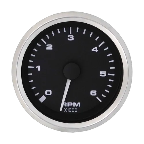 Veethree Premier Pro S/S Trim Gauge Tachometer 6000Rpm