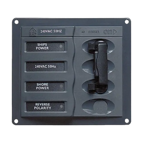 BEP AC Circuit Breaker Switch Panel Ship/Shore Power 240V