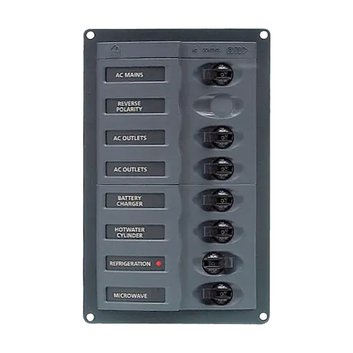 BEP AC Circuit Breaker Switch Panel 6CB AC 250V