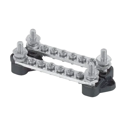 BEP Buss Bar 2 x 6 Way Twin Post