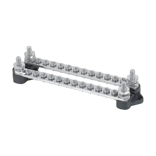 BEP Buss Bar 2 x 12 Way Twin Post