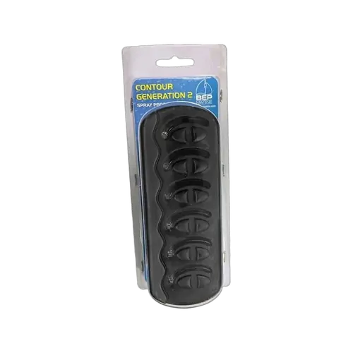 BEP Contour GEN2 Switch Panel 6 Way Grey Fused