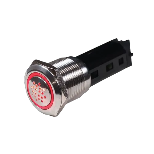 BEP Stainless Steel Buzzer Red 24V