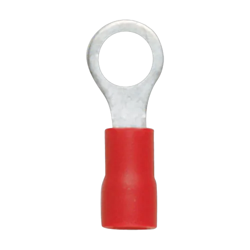 Carroll Pre-Insulated Ring Terminal 100 Pack Red 3.2mm