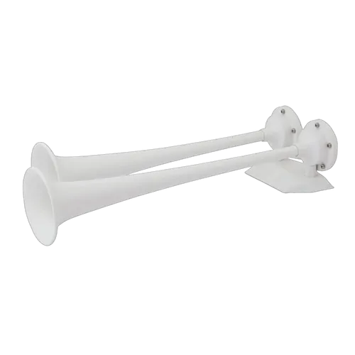 Marinco Dual Trumpet Air Horn White 12V