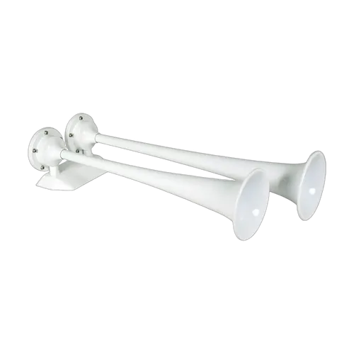 Marinco Dual Trumpet Air Horn White 24V