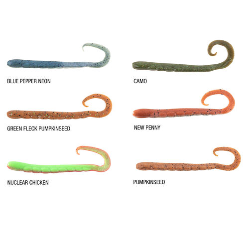 Gulp! Turtleback Worm Soft Plastic 4inch Camo