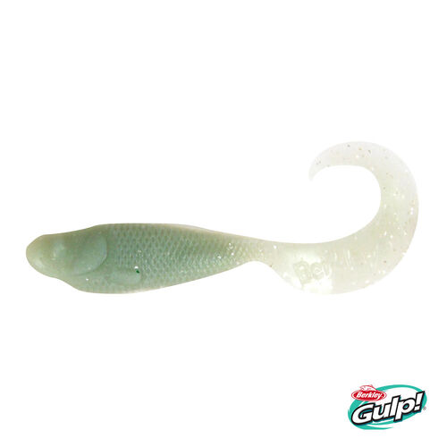 Gulp Swimming Mullet Soft Plastic 3inch Green Prawn