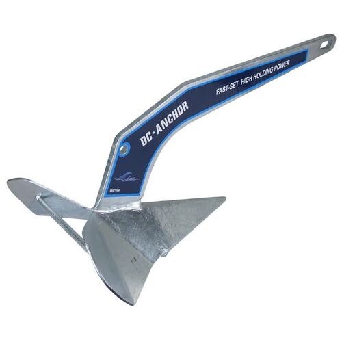 Dc Delta Style Galvanised Anchor 4Kg (9Lb)