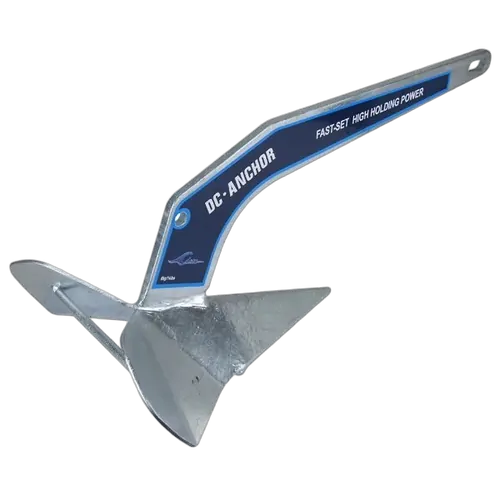 Dc Delta Style Galvanised Anchor 10Kg (22Lb)