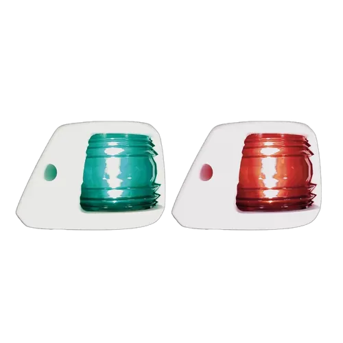 Bla Navigation Lights Port & Starboard Side Mount White 12V 5W