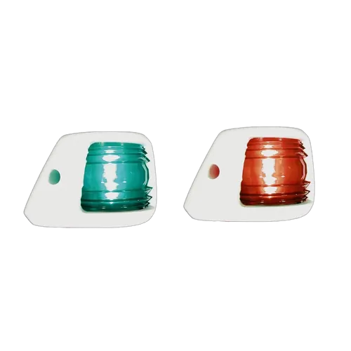 Bla Navigation Lights Port & Starboard Side Mount White 12V Led