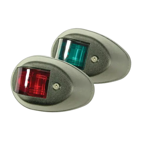 Bla Navigation Lights Port & Starboard Side Mount Black
