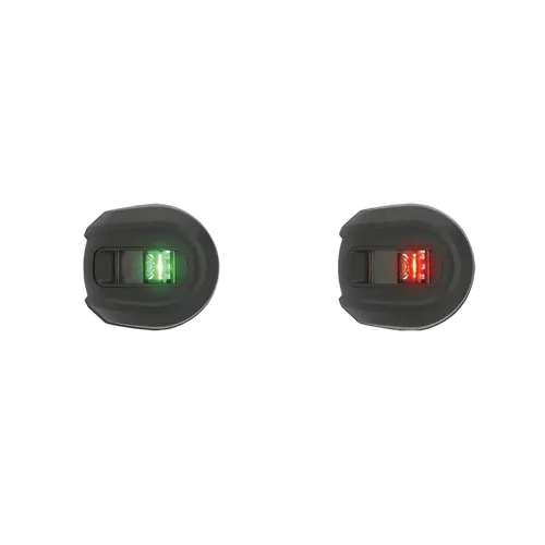 Attwood Lightarmor Side Mount Navigation Lights Port & Starboard Black