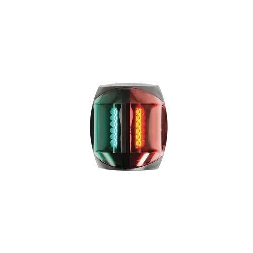 Bla Navigation Light Vertical Mount Port Bi-C Led 12/24V Black