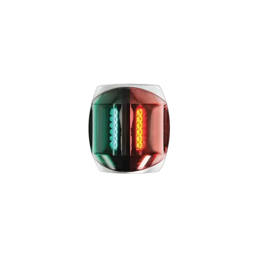 Bla Navigation Light Vertical Mount Port Bi-C Led 12/24V White