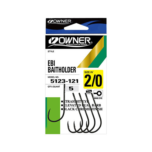 Owner EBI Baitholder Hooks (5123-031)Size- 8