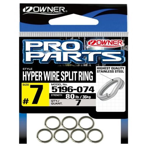 Owner P-12 Hyper Wire Split Rings (5196-044)P12 SIze - 4