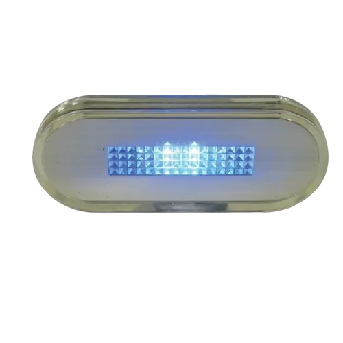 BLA Courtesy Light With Stainless Steel Cover Blue LED