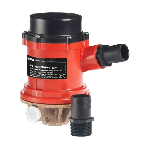 Johnson Pump Pro Series Livewell/Baitwell Pump 1600Gph 12V