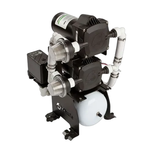 Whale High Capacity Dual Pressure Pump System 32Lpm 24V 45Psi