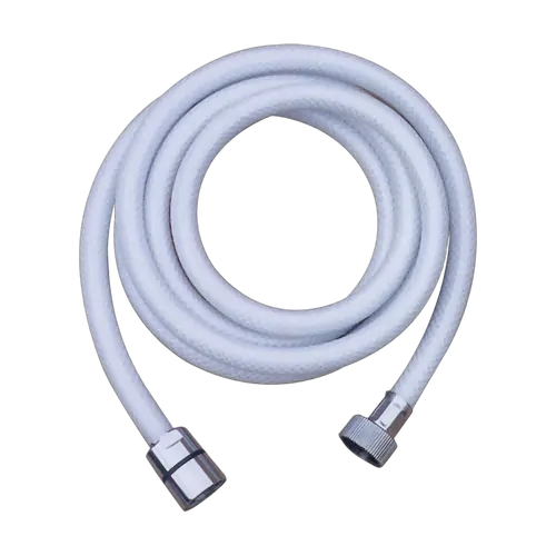 Aravon Shower Hose Pvc White/Chrome