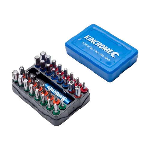 Kincrome Torx, Hex Bit & Holder Set 33 Piece
