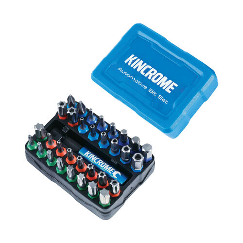 Kincrome Automotive Bit & Holder Set 33 Piece