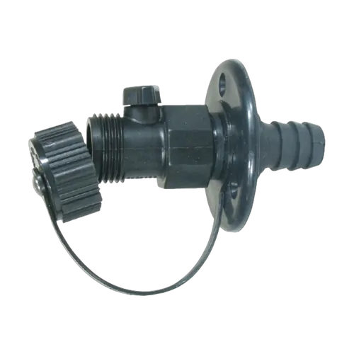 Bla Through Deck Hose Fitting 19mm
