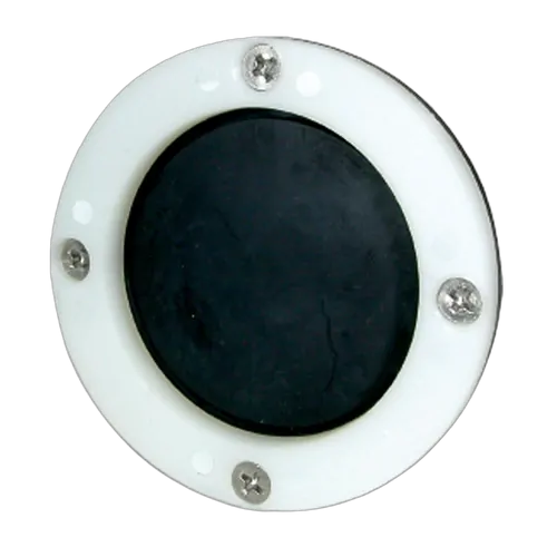 Surface Mount Scupper White Acetal 70mm Outside Dia