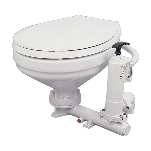 TMC Vertical Manual Pump Toilets Toilet Manual Small Bowl
