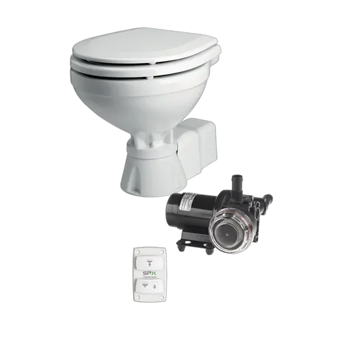 Spx Aquat Silent Electric Toilets Kits Toilet Electrical Compact 24V