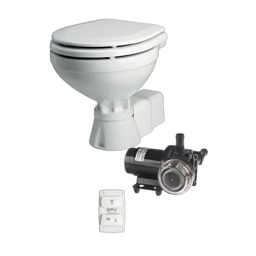 Spx Aqua-T Silent Electric Toilet Compact 24V