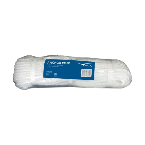 Silver Anchor Rope Coil 6mm x 50m