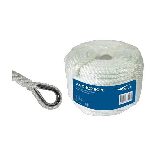 Nylon Anchor Rope Coil 6mm x 50m