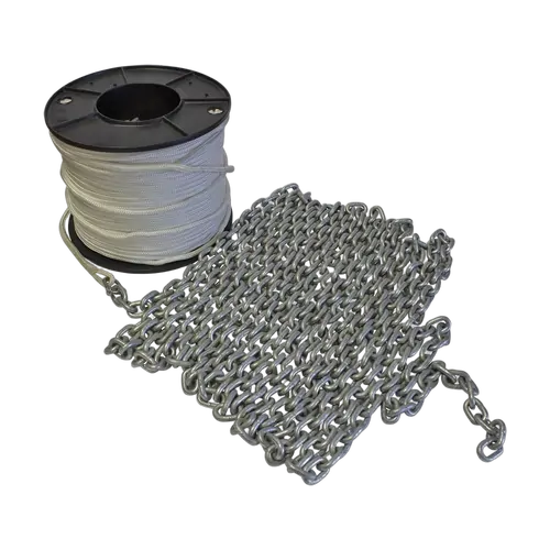 Bla Double Braid Anchor Rope & Chain Kit 50m x 6mm