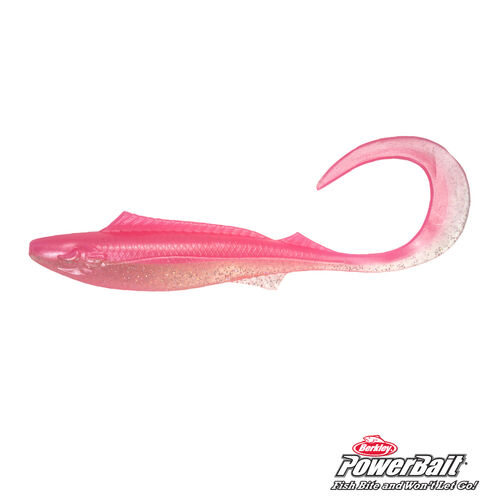 Berkley PowerBait Nemesis Soft Plastic 3inch Pink Glitter