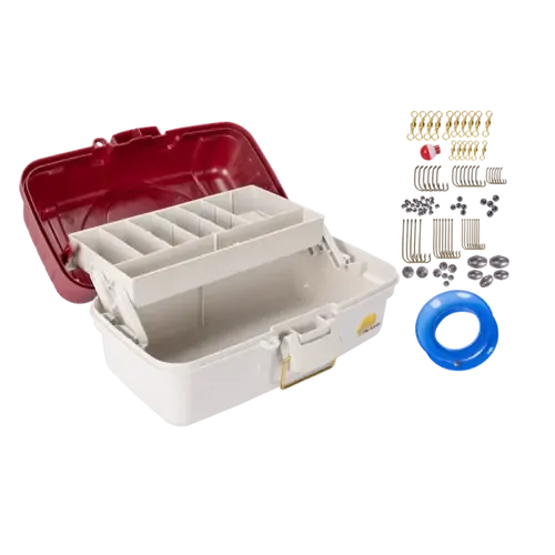 Plano 6100 Series 300Pc Tray Tackle Box - 34L x 18W x 15H