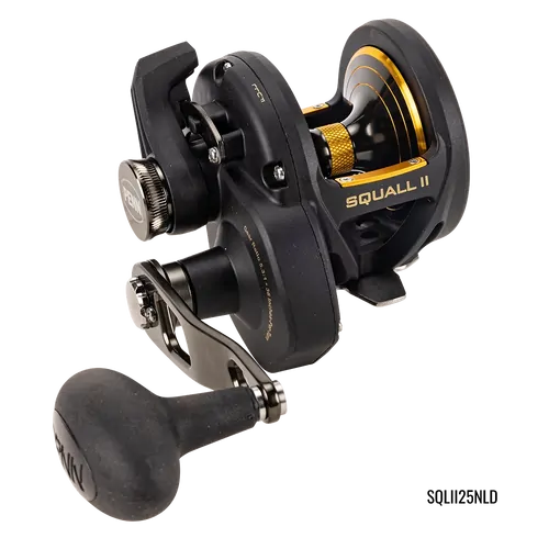 PENN Squall II Lever Drag SQLII25NLD Overhead Reel
