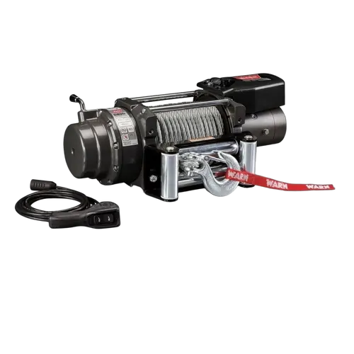 Warn 16,500lb 12V Large Frame Thermometric Winch with 27m Wire Rope