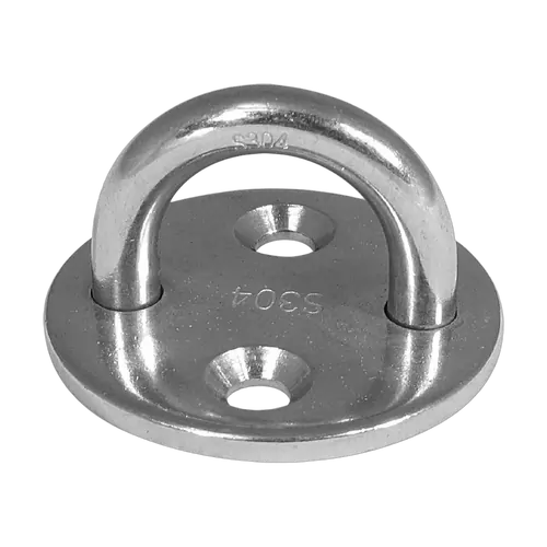 BLA Round Stainless Steel Pad Eye G304 8mm X 50mm