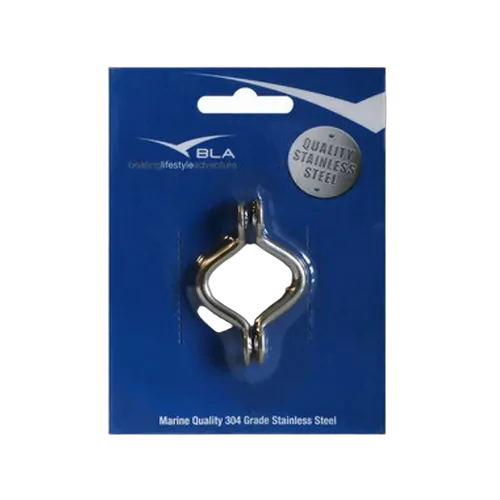 BLA Stainless Steel Saddle G304 4mm x 40mm Pack 2